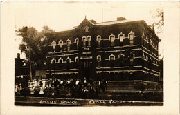 PC CPA US, IA, CEDAR RAPIDS, ADAMS SCHOOL, VINTAGE REAL PHOTO POSTCARD (b6718) - Cedar Rapids