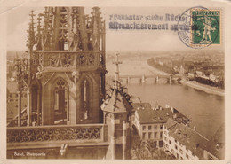 SUISSE,HELVETIA,SWISS,SWITZERLAND,SCHWEIZ,SVIZZERA ,BASEL,BALE,1934,CARTE PHOTO,TAMPON - Basel