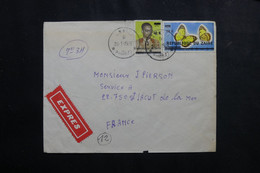 ZAÏRE - Enveloppe De Inkisi Pour La France En 1979, Affranchissement Surchargés - L 73829 - Other & Unclassified