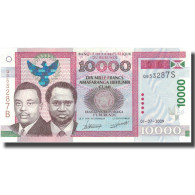 Billet, Burundi, 10,000 Francs, 2009, 2009-07-01, KM:49, NEUF - Burundi