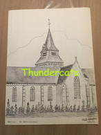 ORIGINELE GROTE TEKENING DOOR PAUL GHYSELEN GHIJSELEN 1989 HARINGE ST MARTINUSKERK - Dessins