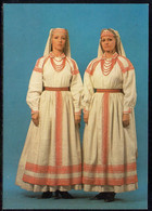 POLAND 1985 PC MAZOWSZE POLISH SONG AND DANCE ENSEMBLE GROUP FOLK COSTUME FROM KURPIOWSKI REGION ETHNOGRAPHY CULTURES - Autres & Non Classés