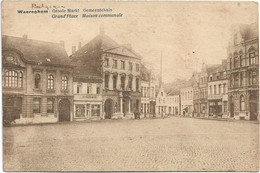 Waregem  - Waereghem   *  Groote Markt - Gemeentehuis - Grand'Place - Maison Communale - Waregem