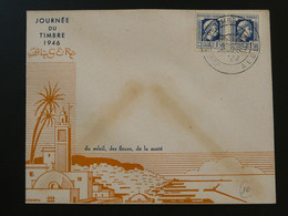 Lettre FDC Journée Du Timbre Alger Algérie 1946 (ex 3) - Lettres & Documents