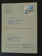 Jeux Olympiques Helsinki Olympic Games Oblitéré Sur Carte Monaco 1954 - Summer 1952: Helsinki