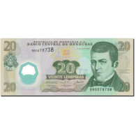 Billet, Honduras, 20 Lempiras, 2008, 2008-07-31, KM:95, NEUF - Honduras