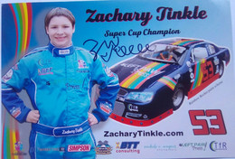 Zachary Tinkle Super Cup Champion, - Handtekening