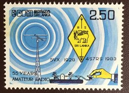 Sri Lanka 1983 Amateur Radio MNH - Sri Lanka (Ceylon) (1948-...)