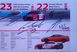 Nissan Motul Team - Autografi