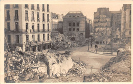 44-NANTES- CARTE-PHOTO- APRES LES BOMBARDEMENTS - Nantes