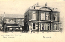 Waremme - Ecole Moyenne (Heintz Et Bourgeois Animée) - Waremme