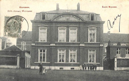 Waremme - Ecole Moyenne (animée, Edit Jeanne 1907) - Waremme