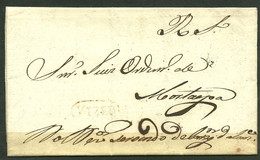 Portugal Prephilatelic Letter From Vizela To Mortágua - P1538 - ...-1853 Prephilately