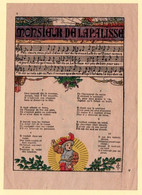 3 Publicités Dentifrice Dentol. Illustrations : Chansons Enfantines : Malbrough, Compère Guilleri, Monsieur De Lapalisse - Other