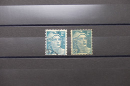 FRANCE - Variété - N° Yvert 713 - Type Gandon - Gros 2F + 2F Maigre - Oblitérés - L 73953 - Gebraucht