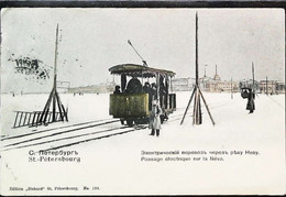 TRAMWAY RUSSE - SAINT PETERSBOURG  Санкт-Петербург (Russia)  1910s - Tramways