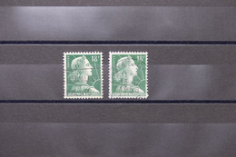 FRANCE - Variété - N°Yvert 1011A Type Muller - 2 Exemplaires Sans Signature Du Graveur - Oblitérés  - L 73975 - Usados