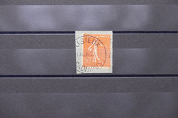 FRANCE - Variété - N° Yvert 199 - Type Semeuse - Chiffre 5 Cassé, Sur Fragment - L 73979 - Usados