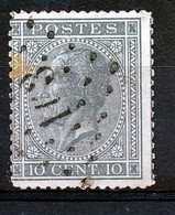 BELGIE - OBP Nr 17 - Puntstempel  Nr 163 "HAL" - COBA + 5 € - (ref. ST-1363) - Punktstempel