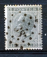 BELGIE - OBP Nr 17 A - Puntstempel  Nr 38  "BEVEREN" - COBA + 7 € - (ref. ST-1377) - Punktstempel