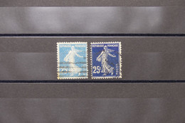 FRANCE - Variété - N° Yvert 140 - Type Semeuse - Robe Blanche + Normal - Oblitérés - L 74014 - Oblitérés