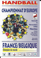 HANDBALL - CHAMPIONNAT EUROPE 1995 - FRANCE BELGIQUE - NANTES - DENIS LATHOUD - Handbal