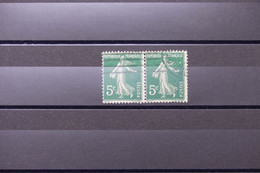 FRANCE - Variété - N° Yvert 137 - Type Semeuse - O De Postes Brisé Tenant à Normal - Oblitérés - L 74038 - Used Stamps
