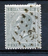 BELGIE - OBP Nr 17 A - Puntstempel  Nr 82  "CHIMAY" - COBA + 3 € - (ref. ST-1383) - Puntstempels