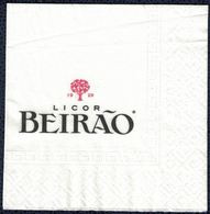 Portugal Serviette Papier Paper Napkin Liqueur Licor Beirão - Werbeservietten