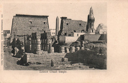 Louxor (Egypte) Le Grand Temple - Edition Lichtenstern & Harari - Carte Non Circulée - Luxor