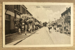 Postkaart – Branst – Bovenstraat - Geanimeerd - Bornem
