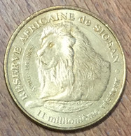 11 SIGEAN N°12 LE LION MDP 2010 MÉDAILLE SOUVENIR MONNAIE DE PARIS JETON TOURISTIQUE MEDALS COINS TOKENS - 2010