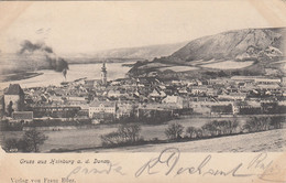 Gruss Aus HAINBURG AN DER DONAU, Gel.1906, Nummernstempel - Hainburg