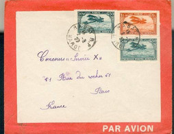 MAROC MOROCCO LETTRE LATECOERE RABAT RP POUR PARIS 2/3/1927 AVEC PUB VERSO - Otros & Sin Clasificación