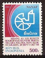 Indonesië / Indonesia 1988 Nr 1343 Postfris/MNH 13e Bijeenkomst Nieuwsagentschappen (NANAP) - Indonésie