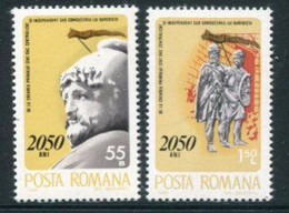 ROMANIA 1980 Centralised Dacian State MNH / **.  Michel 3703-04 - Unused Stamps