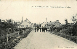 Le Gavre * Vue Prise De La Route De La Gare - Le Gavre