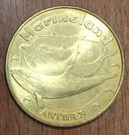 06 ANTIBES MARINELAND ORQUES MDP 2008 MINI MÉDAILLE SOUVENIR MONNAIE DE PARIS JETON TOURISTIQUE TOKEN MEDALS COINS - 2008