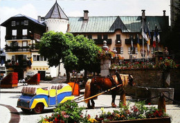 Mégève    -fiacre Attelage  Cheval - Taxis & Fiacres