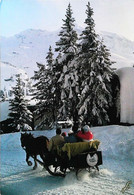 Avoriaz   Traineau      -fiacre Attelage  Cheval - Taxis & Fiacres