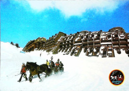 Avoriaz    Traineau      -fiacre Attelage  Cheval Les Melezes - Taxis & Fiacres