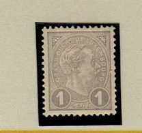 Luxembourg (1895)  - Grand-duc  Adolphe Ier  - Neuf* - 1895 Adolphe Right-hand Side