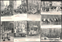 Cavalcade D'Hanswijck 1914 - Lot 12 Postcards (top Animatie Dierickx-Beke) - Mechelen