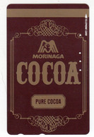 JAPON TELECARTE COCOA MORINAGA CHOCOLAT - Food