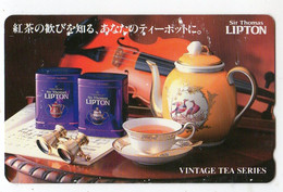 JAPON TELECARTE THE LIPTON - Levensmiddelen