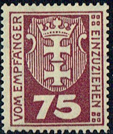 DANZIG Portomarken 1923 Mi P5 MH - Impuestos