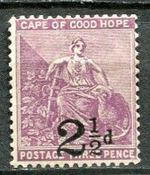 Cape Of Good Hope Mi# 38 Ungebraucht-Falz/MH - - Cabo De Buena Esperanza (1853-1904)