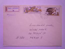 2020 - 7932  Enveloppe REC Au Départ De JABLUNKOVA à Destination De PRAHA  1990    XXX - Cartas & Documentos