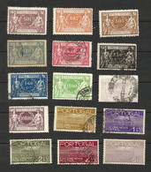 Portugal Colis Postaux N°1 à 3, 5 à 8, 12, 13, 17, 19, 20, 22 à 24 Cote 23.10 Euros - Used Stamps