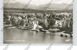 8124 SEESHAUPT, Starnberger See, Luftaufnahme 1962 - Weilheim
